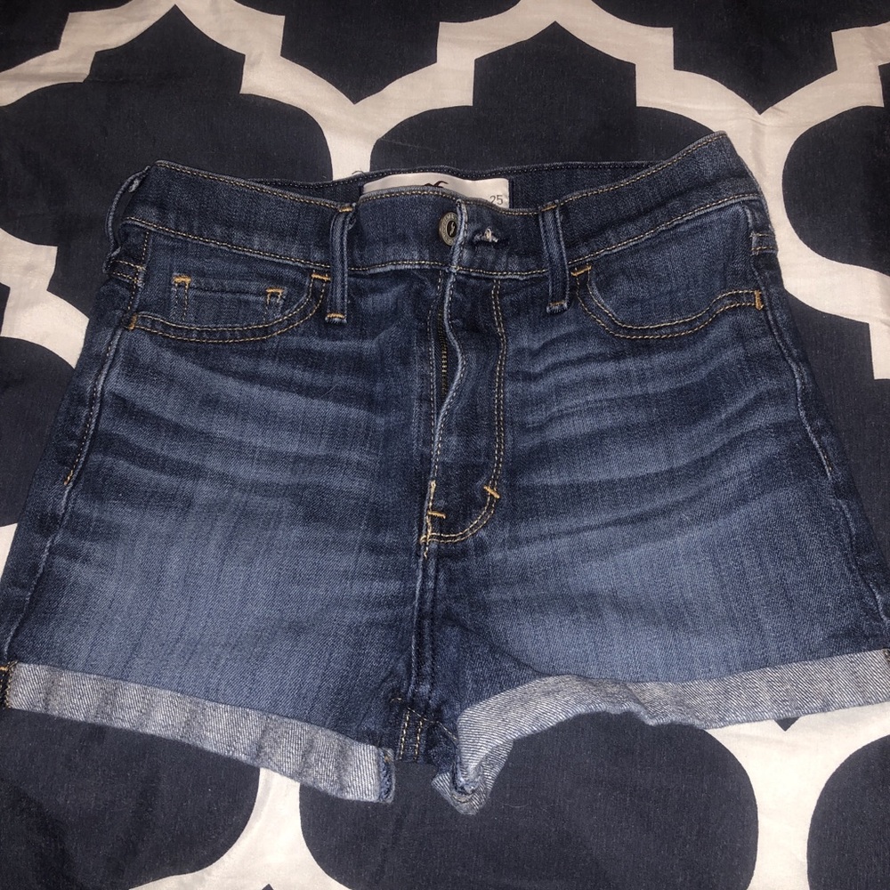High wasted hollister shorts